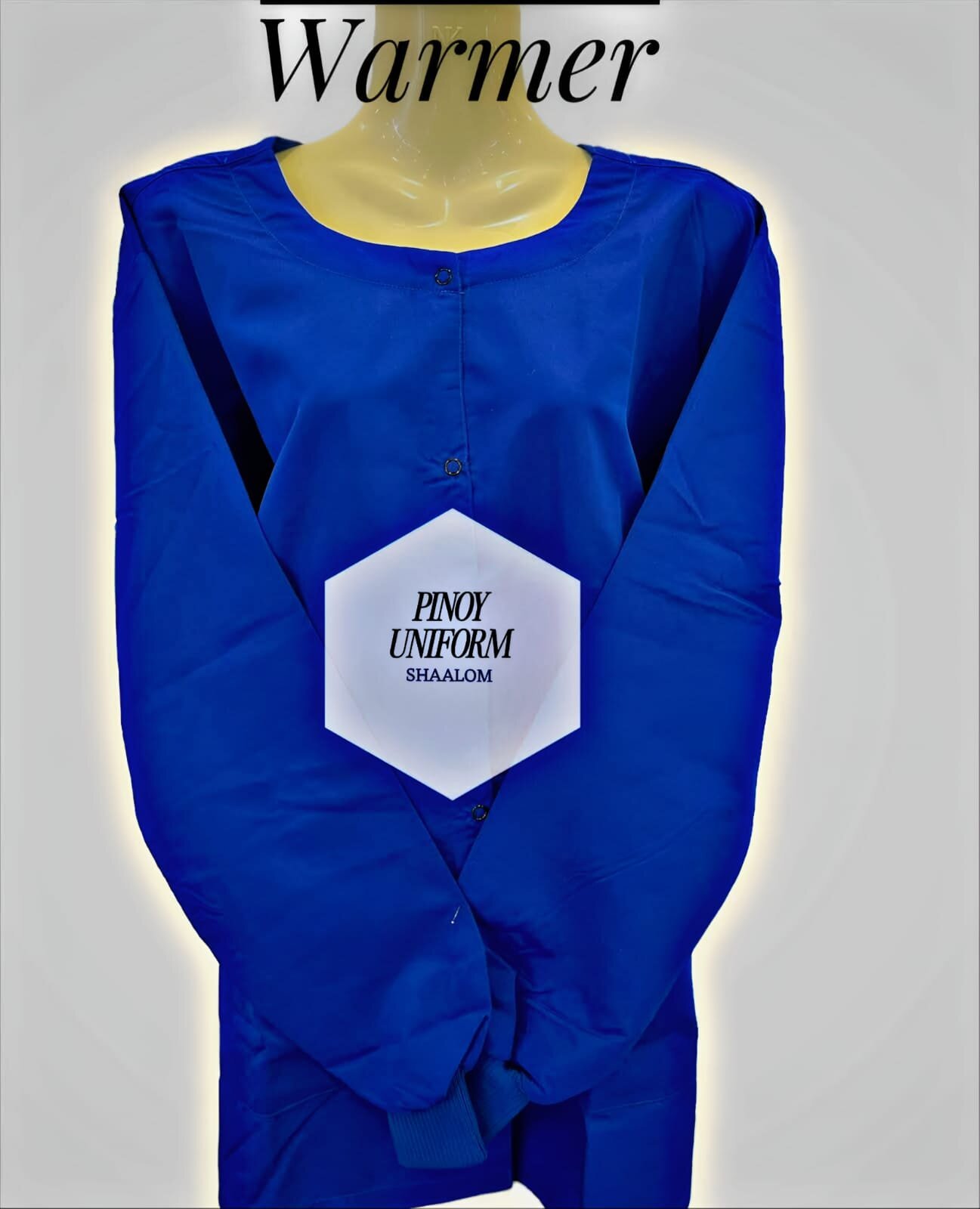 Natural Uniforms Women's Warm up Solid Scrub Jacket
