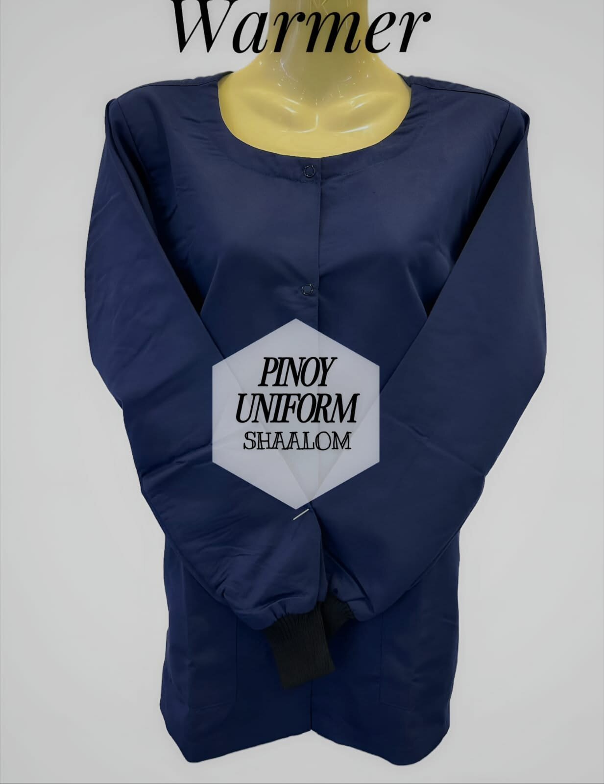 Natural Uniforms Women's Warm up Solid Scrub Jacket